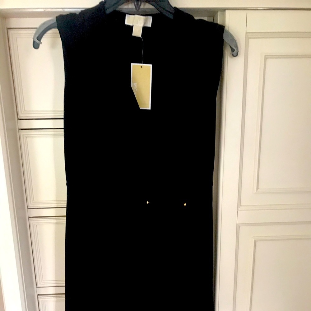 Black jersey dress, Michael Kors